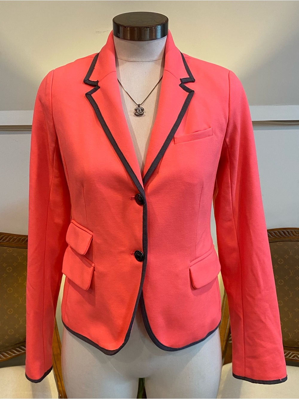 GAP Academy Blazer Hot Pink Coral Size 2 Small